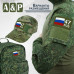 Шеврон на липучке «47 регион». Размер 80х50 мм. 