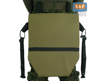 Пятиточечник тактический "Щит". Цвет: хаки светлый с черными стропами.